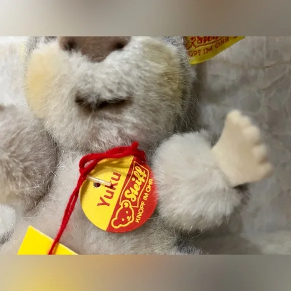NEW VINTAGE STEIFF "YUKU" KOALA BEAR #1446,11 - Picture 4 of 6